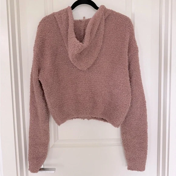 Skims Women's Cozy Knit Zip Hoodie - Picture 4 of 4